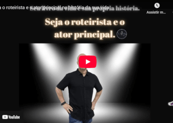 Seja o roteirista e o ator principal na história da sua vida